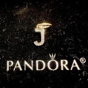 Letter “J” pandora charm